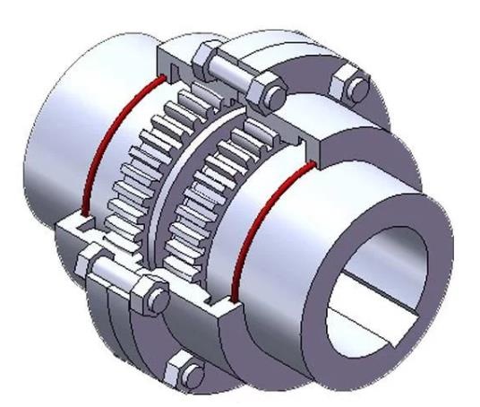 齒式聯(lián)軸器 齒式聯(lián)軸器